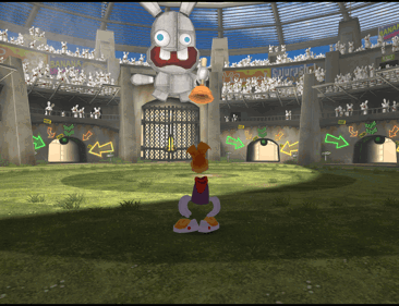 Rayman: Raving Rabbids - Screenshot - Game Select