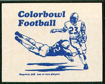 Color Bowl Football