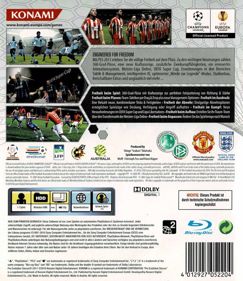 PES 2011: Pro Evolution Soccer - Box - Back