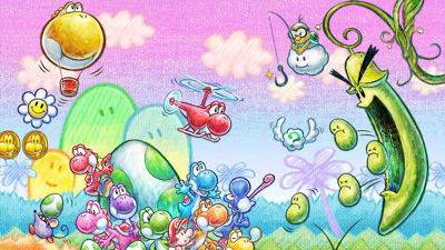 Yoshi's New Island - Fanart - Background