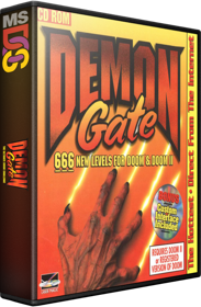 Demon Gate: 666 New Levels for Doom & Doom II - Box - 3D