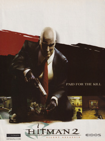 Hitman 2: Silent Assassin - Advertisement Flyer - Front