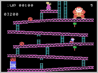 Donkey Kong - Screenshot - Gameplay Image