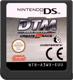 Race Driver: Create & Race - Cart - Front Image