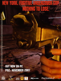 Max Payne - Advertisement Flyer - Front