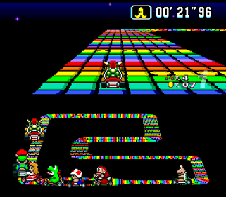 Super Mario Kart - Screenshot - Gameplay Image