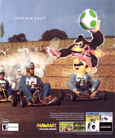 Mario Kart: Double Dash!! - Advertisement Flyer - Front
