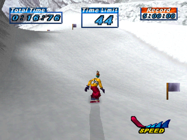 Snowboarding - Screenshot - Gameplay