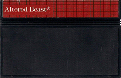 Altered Beast - Cart - Front