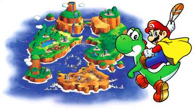 Super Mario Advance 2: Super Mario World - Fanart - Background Image