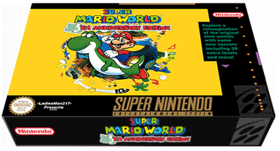 Super Mario World: 30th Anniversary Edition - Box - 3D