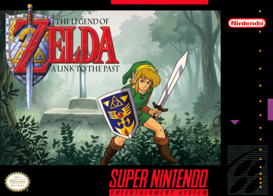 The Legend of Zelda: A Link to the Past - Fanart - Box - Front Image