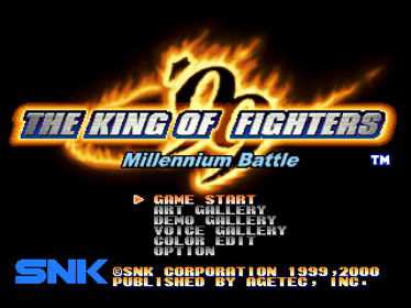 The King of Fighters '99 - Screenshot - Game Title Image