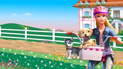 Barbie & Her Sisters: Puppy Rescue - Fanart - Background