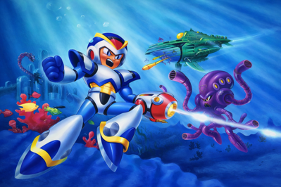 Mega Man X - Fanart - Background