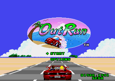 OutRun - Screenshot - Game Select