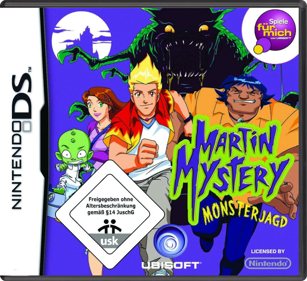 Martin Mystery: Monster Invasion - Box - Front - Reconstructed