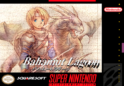 Bahamut Lagoon - Fanart - Box - Front