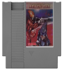 Lightgun Game 2 in 1: Cosmocop / Cyber Monster - Fanart - Cart - Front