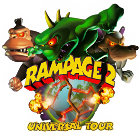 Rampage 2: Universal Tour - Clear Logo