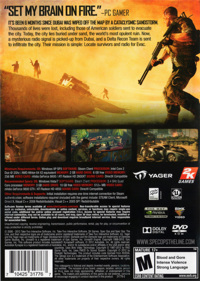 Spec Ops: The Line - Box - Back