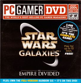 Star Wars Galaxies: An Empire Divided - Box - Front