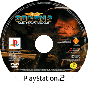 SOCOM 3: U.S. Navy SEALs - Disc