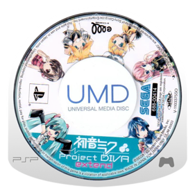 Hatsune Miku: Project Diva Extend - Disc Image