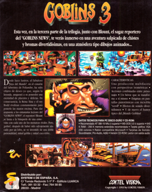 Goblins Quest 3 - Box - Back