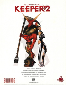 Dungeon Keeper 2 - Advertisement Flyer - Front