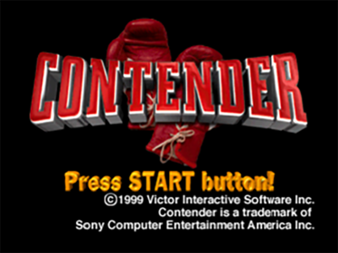 Contender - Screenshot - Game Title Image