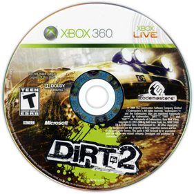 DiRT 2 - Disc Image