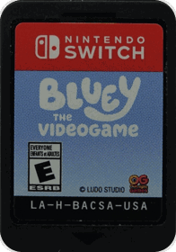Bluey: The Videogame - Cart - Front