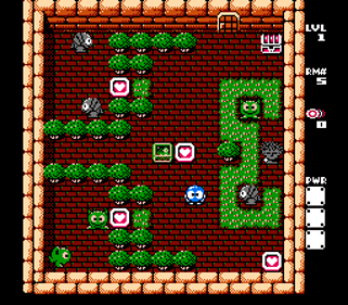 Adventures of Lolo 3 - Screenshot - Gameplay Image