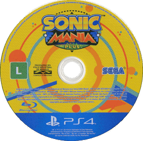 Sonic Mania Plus - Disc