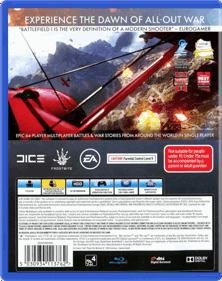 Battlefield 1 - Box - Back - Reconstructed