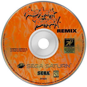 Battle Arena Toshinden Remix - Disc Image