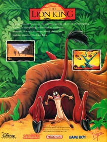 The Lion King - Advertisement Flyer - Front