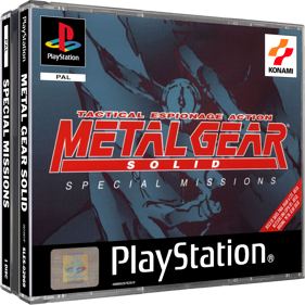 Metal Gear Solid: VR Missions - Box - 3D Image