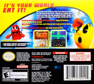 Pac-Man World 3 - Box - Back Image