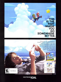 New Super Mario Bros. - Advertisement Flyer - Front