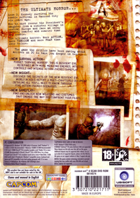 Resident Evil 4 (2005) - Box - Back