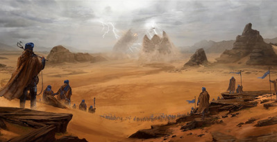 Dune: Razor Missions - Fanart - Background