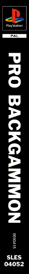 Pro Backgammon - Box - Spine Image