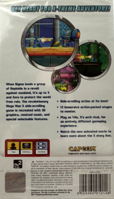 Mega Man Maverick Hunter X - Box - Back Image