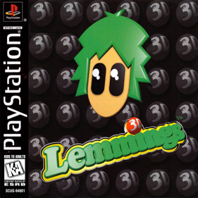 Lemmings 3D - Box - Front - Reconstructed