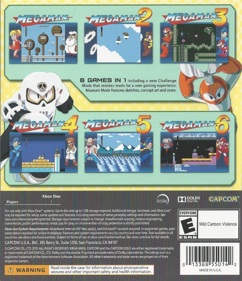 Mega Man Legacy Collection - Box - Back