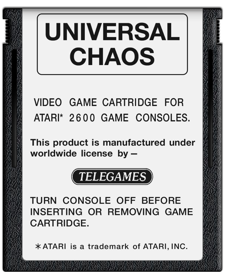 Universal Chaos - Cart - Front Image