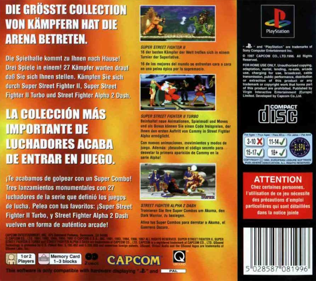 Street Fighter Collection - Box - Back Image
