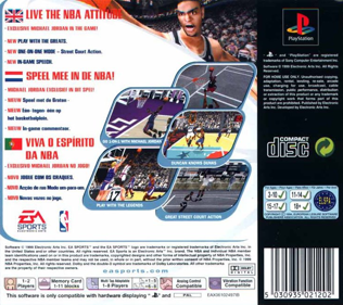 NBA Live 2000 - Box - Back Image